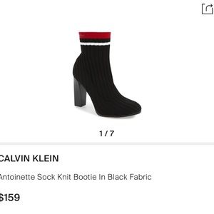 Calvin Klein booties